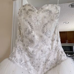 Lazzaro Tulle Ball Gown.